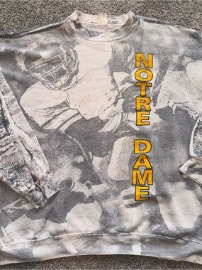 Vintage Notre Dame Crewneck Sweatshirt XL